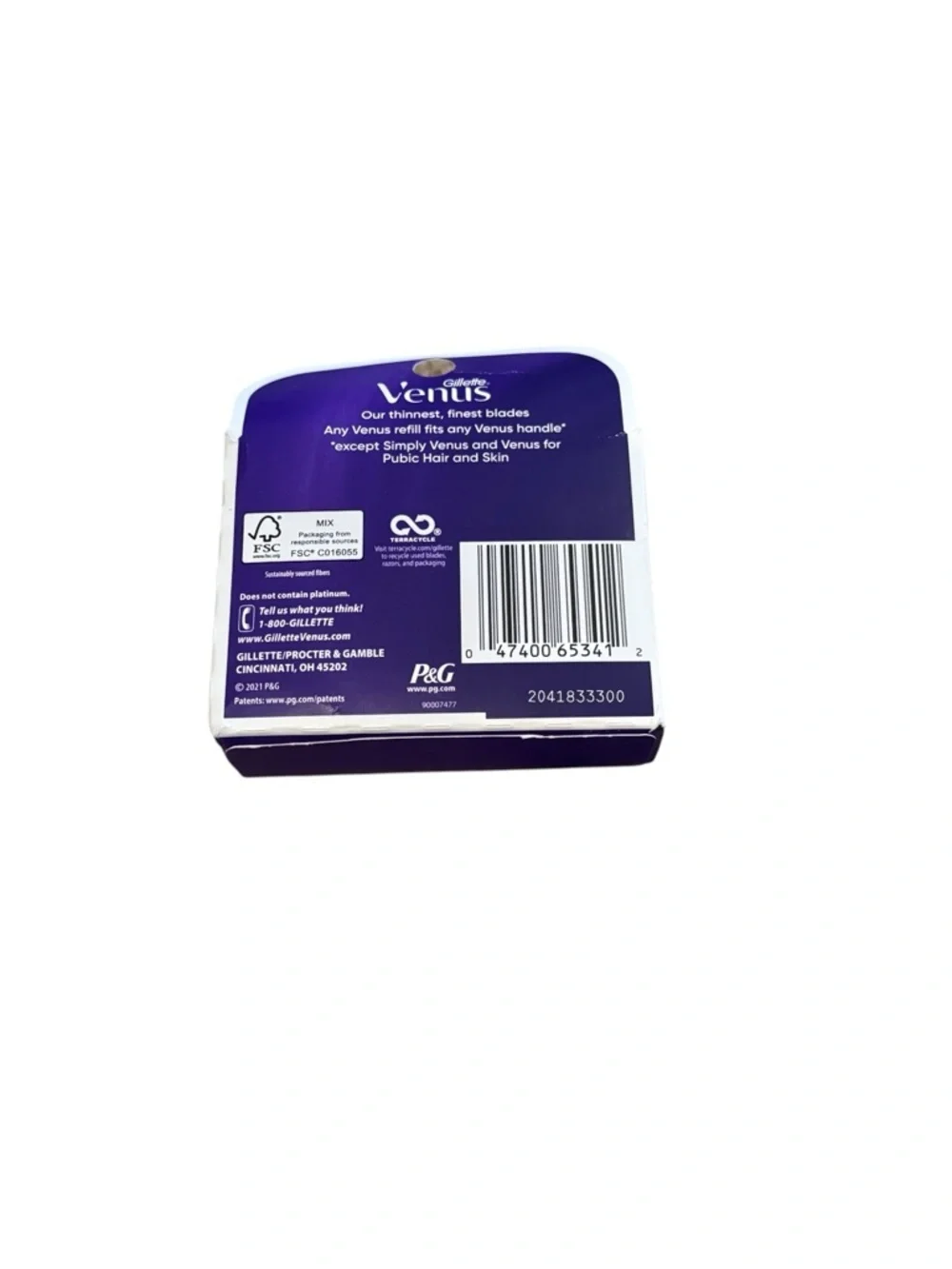 Gillette Venus Swirl and Platinum Deluxe Smooth Women’s Razor Blades 4 COUNT - Picture 2 of 5
